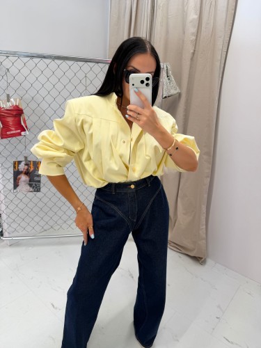 la milla bomberka bananowa, la milla  bomberka banan, la milla bomberka wiskozowa, la milla bomberka z wiskozy na wiosnę, la milla bananowa kurtka, la milla bananowa bomberka do wiosennych stylizacji