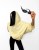 la milla bluza bananowa, la milla bluza dresowa żółta, la milla bluza z kapturem na wiosnę, bluza z kapturem oversize żółta, wygodna bawełniana bluza oversize z kapturem do wiosennych stylizacji, bluza z kapturem polska produkcja