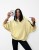 la milla bluza bananowa, la milla bluza dresowa żółta, la milla bluza z kapturem na wiosnę, bluza z kapturem oversize żółta, wygodna bawełniana bluza oversize z kapturem do wiosennych stylizacji, bluza z kapturem polska produkcja