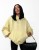la milla bluza bananowa, la milla bluza dresowa żółta, la milla bluza z kapturem na wiosnę, bluza z kapturem oversize żółta, wygodna bawełniana bluza oversize z kapturem do wiosennych stylizacji, bluza z kapturem polska produkcja
