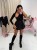 la milla body czarne z wycięciami, la milla body czarne z wyciętym rękawem, la milla seksowe czarne body, eleganckie czarne body la milla na wiosnę, la milla body na imprezę, la milla body czarne z jednym rękawem, la milla czarne body bez rękawa