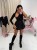 la milla body czarne z wycięciami, la milla body czarne z wyciętym rękawem, la milla seksowe czarne body, eleganckie czarne body la milla na wiosnę, la milla body na imprezę, la milla body czarne z jednym rękawem, la milla czarne body bez rękawa