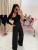 la milla body czarne z wycięciami, la milla body czarne z wyciętym rękawem, la milla seksowe czarne body, eleganckie czarne body la milla na wiosnę, la milla body na imprezę, la milla body czarne z jednym rękawem, la milla czarne body bez rękawa
