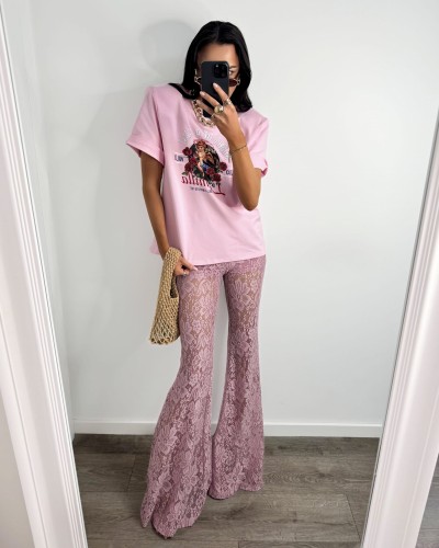 la milla dzwony koronkowe, dzwony koronkowe la milla różowe, la milla różowe dzwony koronkowe, la milla dzwony koronkowe na wiosnę, dzwony koronkowe la milla wiosenne stylizacje, la milla dzwony koronkowe na lato