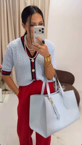 la milla kardigan zapinany na guziki błękitny, la milla błękitny kardigan z guzikami, la milla elegancki sweterek zapinany na guziki błękitny, la milla błękitny sweterek zapinany na guziki, la milla błękitny sweter na wiosnę