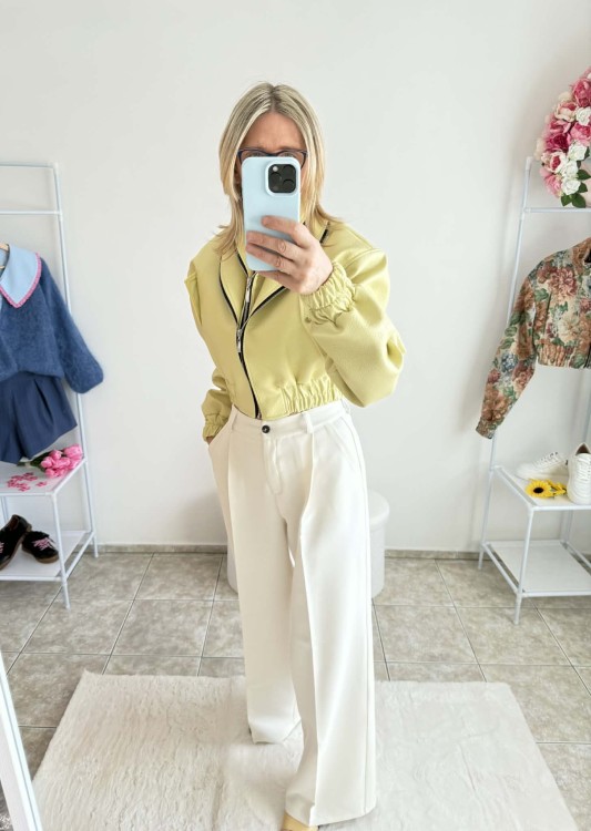 la milla spodnie kokosowe w kant, la milla kokosowe spodnie szerokie w kant, la milla spodnie z szeroką nogawką, la milla ecru spodnie eleganckie na komunię, la mila spodnie ecru na wiosnę, eleganckie spodnie la milla, la milla garnitur ecru