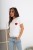 TSHIRT BIAŁY SERCE LOVE
