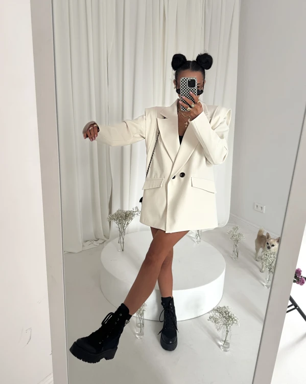 la milla marynarka wigilia beżowa, la milla wigilia beżowa, marynarka damska beżowa, marynarka damska la milla, beżowa marynarka, la milla elegancka marynarka wigilia beżowa na chrzciny, la milla marynarka wigilia na komunię