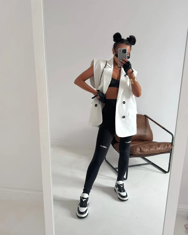 la milla kamizelka biała, kamizelka biała la milla, dłuższa kamizelka biała, wiosenne stylizacje, kamizelka biała do jeansów, kamizelka biała do spodenek, la milla kamizelka oversize, la milla kamizelka garnitur, la milla kamizelka na komunię