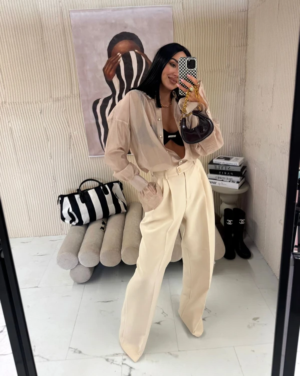 la milla spodnie beżowe w kant, la milla beżowe spodnie szerokie w kant, la milla spodnie z szeroką nogawką, la milla beżowe spodnie eleganckie na komunię, la mila spodnie beżowe na wiosnę, eleganckie spodnie la milla, la milla garnitur beżowe