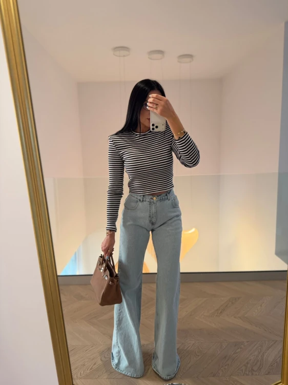 la milla bluzka z długim rękawem w paski, la milla bluzka w paski biało czarne z długim rękawem, la milla bluzka długi rękaw na wiosnę w paski, la milla bluzka z długim rękawem na wiosnę do jeansów, la milla polska produkcja bluzka długi rękaw