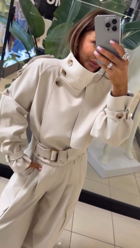 emo komplet buch beżowy, emo kurtka buch z wysoką stójką, emo kurtka i spodnie buch beżowe, emo bojówki beżowe, emo komplet buch beżówy na wiosnę, emo kurtka premium bezowa na wiosnę