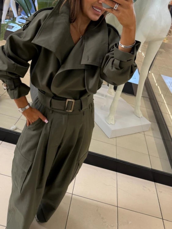 Emo kurtka buch khaki, emo kurtka z wysoką stójką, emo kurtka z stójką i pagonami, emo kurtka premium, emo kurtka bawełniana ze stójką i pagonami, emo kurtka buch na wiosnę