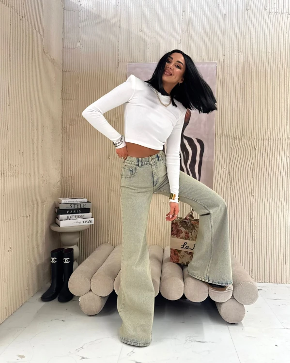 la milla bluzka z długim rękawem biała, la milla krótka bluzka biała z długim rękawem, la milla bluzka długi rękaw na wiosnę biała, la milla bluzka z długim rękawem na wiosnę do jeansów, la milla polska produkcja bluzka długi rękaw