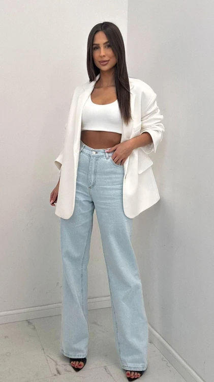 Emo niebieskie jeansy klasyczne, emo jeansy z prostą nogawką, emo jeansy z szeroką nogawką na wiosnę, emo jeansy klasyczne, emo niebieskie jeansy