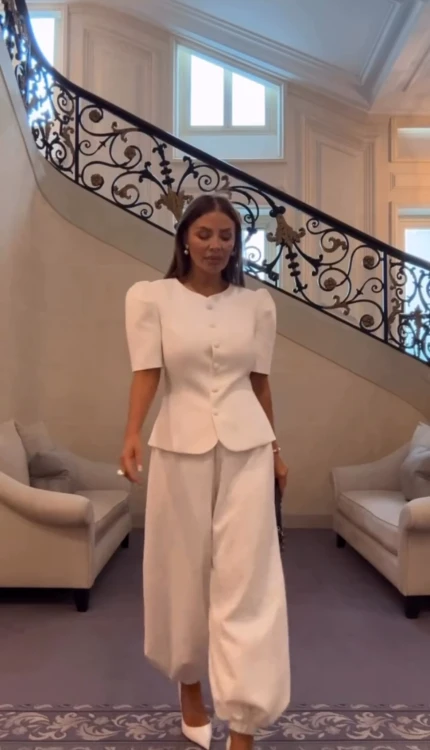 Emo komplet touch biały, emo elegancki komplet na komunię, emo marynarka touch na chrzciny, emo touch komplet, emo elegancka marynarka i spodnie premium na wiosnę, elegancki komplet premium polska produkcja