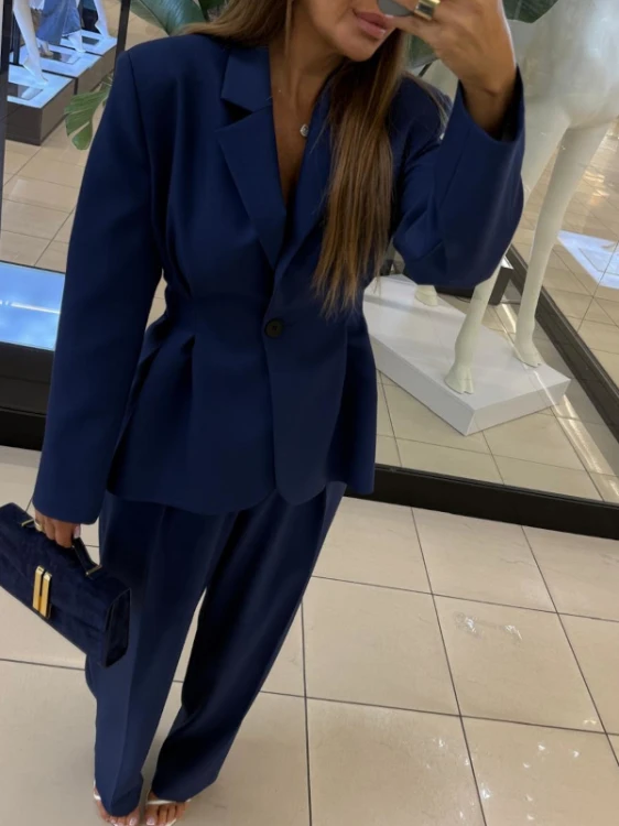 Emo marynarka miriam granatowa, emo elegancka marynarka taliowana na komunię, emo marynarka miriam  na chrzciny, emo miriam marynarka granatowa  emo elegancka marynarka premium na wiosnę