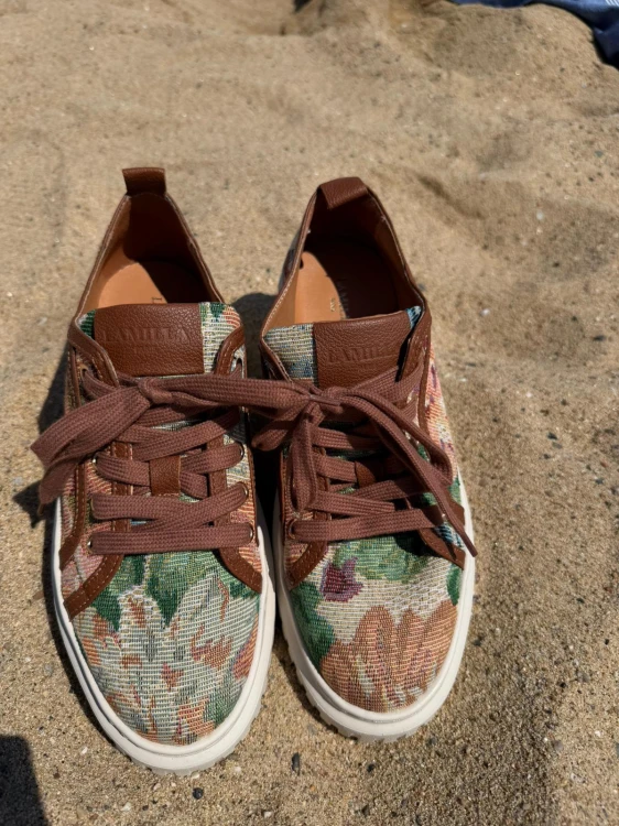 la milla buty rosalie, la milla trampki rosalie, la milla buty w kwiaty, la milla trampki w kwiaty, la milla buty w kwiaty na wiosnę, la milla wygodne trampki na lato, la milla sneakersy rozalia