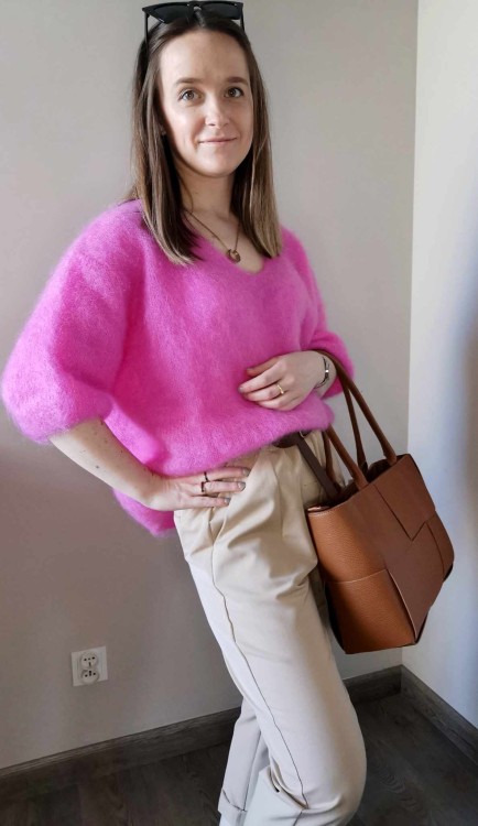 SPODNIE MATERIAŁOWE KARMEL