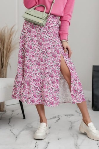 SPÓDNICA Z ROZCIĘCIEM