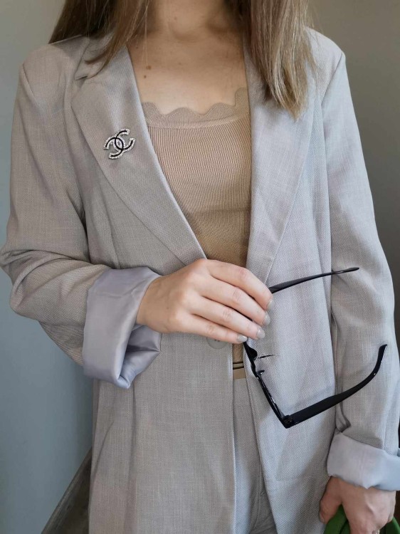 Garnitur damski cappuccino