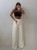 Jasne jeansy oversize damskie.