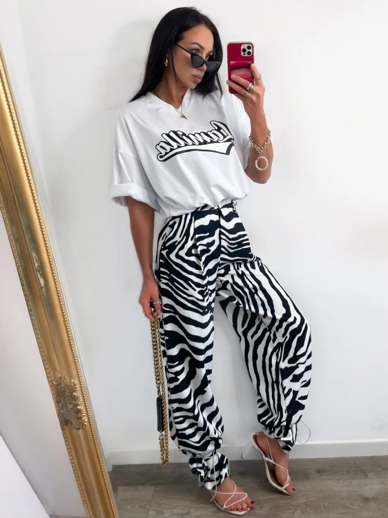 SPODNIE La Milla Zebra