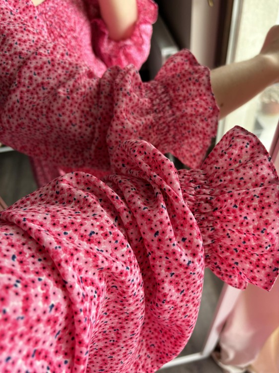 SUKIENKA HISZPANKA Simplicity różowa