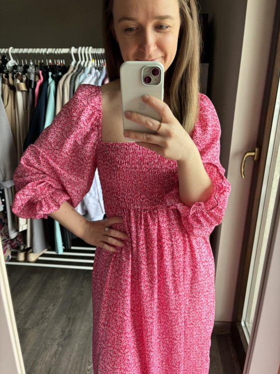 SUKIENKA HISZPANKA Simplicity różowa