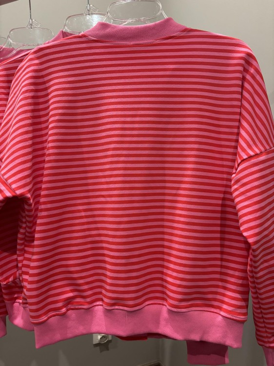 BLUZA bomberka paski