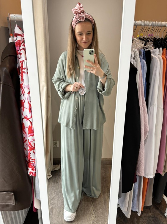 spodnie damskie wiskozowe, szerokie spodnie damskie, spodnie dla wysokich pań, spodnie z szeroką nogawką, spodnie wiskozowe, komplety wiskozowe