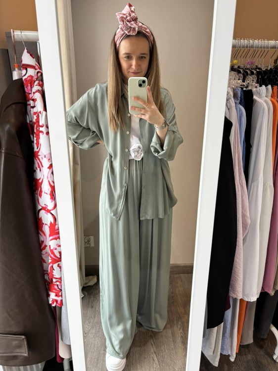 spodnie damskie wiskozowe, szerokie spodnie damskie, spodnie dla wysokich pań, spodnie z szeroką nogawką, spodnie wiskozowe, komplety wiskozowe