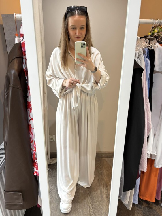 spodnie damskie wiskozowe, szerokie spodnie damskie, spodnie dla wysokich pań, spodnie z szeroką nogawką, spodnie wiskozowe, komplety wiskozowe