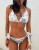 bikini la milla, strój kąpielowy la milla, bikini  biało niebieskie, bikini motyw biało niebieski, strój kąpielowy biało niebieski, lamilla