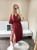sukienka na lato, sukienka ciążowa, sukienka plus size, sukienka wiskozowa bordowa, sukienka wiskozowa, lekka sukienka na lato, przewiewna sukienka, zwiewna sukienka, wiskozowa sukienka bordowa, bordowa sukienka na lato