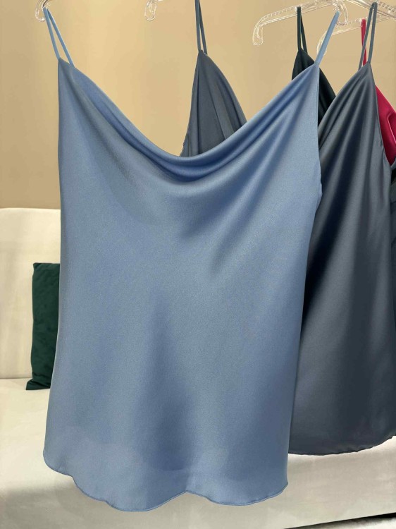 top satynowy, top damski, satynowy top, top pod marynarkę