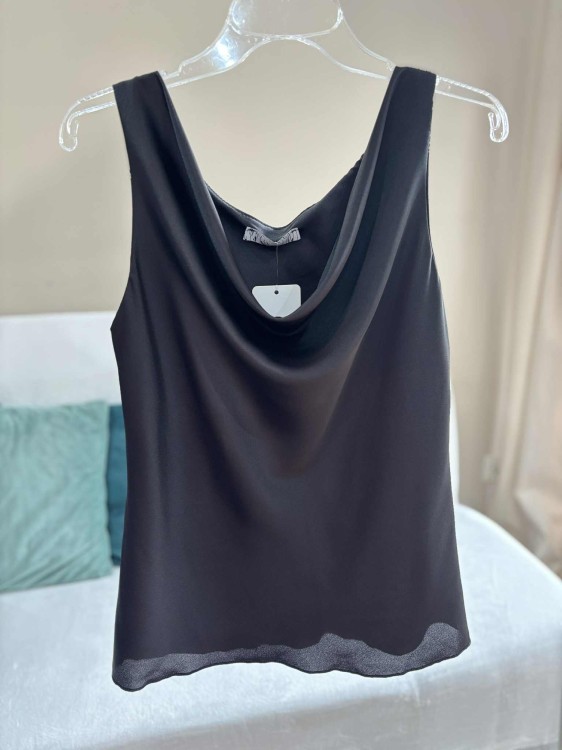 top satynowy, top damski, satynowy top, top pod marynarkę