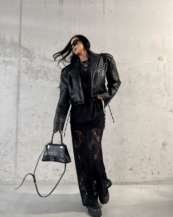 spódnica koronkowa, spódnica czarna, spódnica koronka, la milla, lamilla, spódnica na wyjście, spódnica  maxi