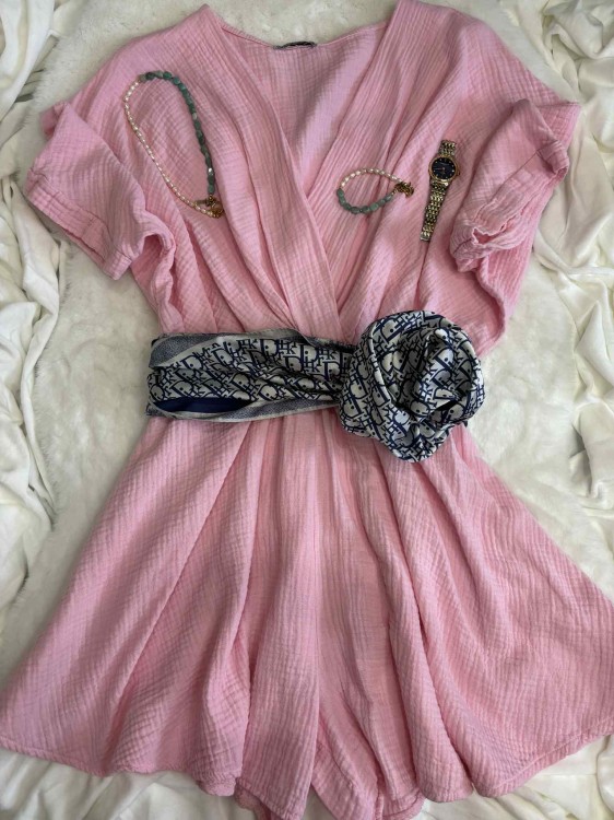 kombinezon, kombinezon na lato, kombinezon muślinowy, muślin, przewiewny kombinezon