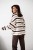 bluza dresowa w paski damska, bluza dresowa madamesue, bluza dresowa w paski czekoladowe, bluza dresowa na jesień do jeansów, bluza w paski na jesień do jeansów, wygodna bluza dresowa damska w paski, bluza w paski do jeansów
