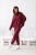 bluza dresowa bordowa damska, bluza dresowa madamesue, bluza dresowa pod kamizelkę puchową, bluza dresowa na jesień do jeansów, bluza bordowa na jesień do jeansów, wygodna bluza dresowa damska bordowa, bluza bordowa do jeansów