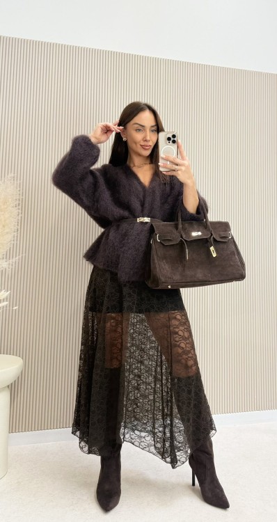 kardigan moherowy, kardigan kid moher, kardigan, sweter kid moher, sweter moherowy, kardigan czekoladowy, kardigan na jesień, kardigan moherowy czekoladowy, kardigan