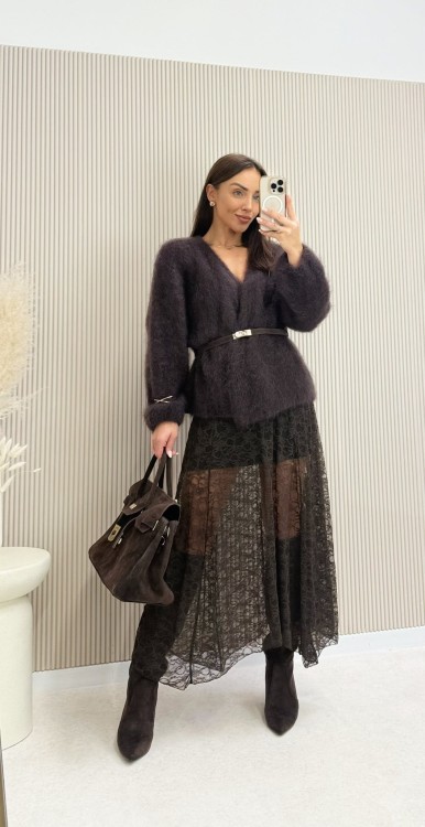 kardigan moherowy, kardigan kid moher, kardigan, sweter kid moher, sweter moherowy, kardigan czekoladowy, kardigan na jesień, kardigan moherowy czekoladowy, kardigan