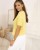 sweter baby alpaka żółty, sweter wełniany na zimę, sweter baby alpaka, sweter alpaka żółty, sweter wełniany na jesień do jeansów, ciepły sweter na jesień, sweter alpaka z krótkim rękawem