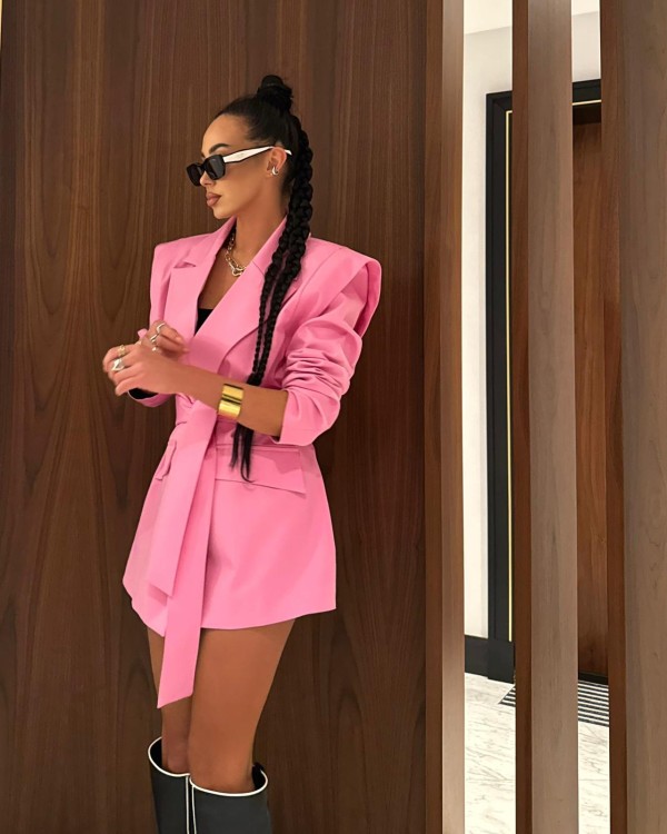 marynarka la milla, la milla, marynarka wigilia, marynarka damska różowa, marynarka damska la milla, różowa marynarka, elegancka marynarka damska, polska produkcja