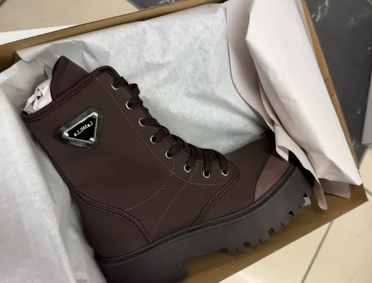 buty trapery damskie la milla, ciężkie buty la milla, buty la milla, buty wiązane la milla, buty skórzane la milla, brązowe workery la milla, brązowe trapery, buty na grubej podeszwie, botki la milla, buty damskie na wiosnę, skórzane buty damskie