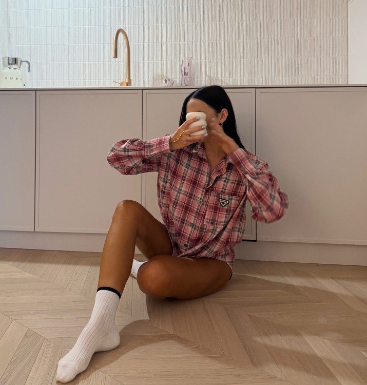 la milla koszula różowa, la milla koszula w kratę flanelowa, różowa koszula la milla na wiosnę, koszula la milla do jeansów, koszula w różową kratę la milla, ciepła koszula na wiosnę, dłuższa koszula flanelowa, koszula w kratę różowa la milla